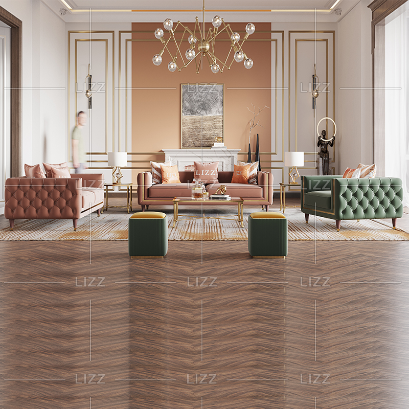 Sofá de tela de muebles para el hogar de lujo de gama alta
